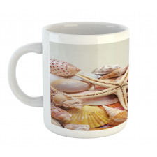 Pile of Seashells Beach Mug