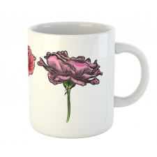 Various Rose Flower Types Mug