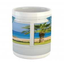 Shore Palm Tree Island Mug