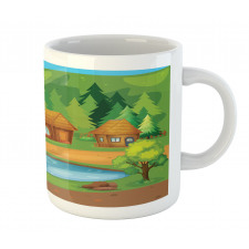 Huts Pond in Woods Mug