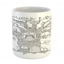 Girl in Timber Home Mug