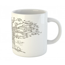 Girl in Timber Home Mug