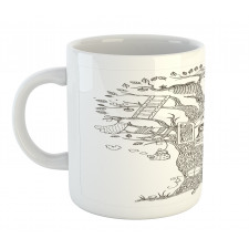 Girl in Timber Home Mug