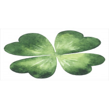 Watercolor Shamrock Leaf Art Mug