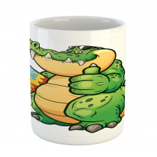 Chunky Surfer Pattern Mug