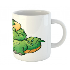 Chunky Surfer Pattern Mug