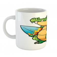 Chunky Surfer Pattern Mug