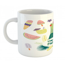 Tropical Party Ice Cream Mug