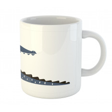 Geometric Letter C Mug