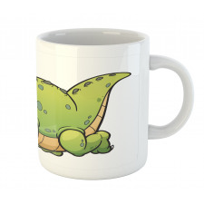 Beefy Alligator Pattern Mug