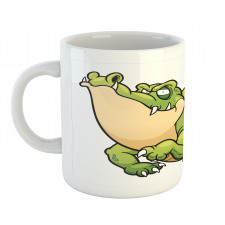 Beefy Alligator Pattern Mug