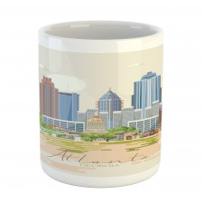 Graphics of City Silhouette Mug