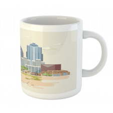 Graphics of City Silhouette Mug