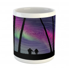 Cosmic Forest Scene Mug