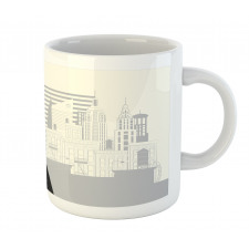 Modern Lady and City Mug