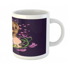 Floral Graphic Style Mug