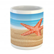 Starfish on the Beach Mug