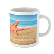 Starfish on the Beach Mug