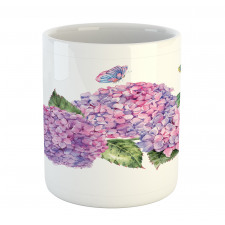 Hydrangea Leaves Mug