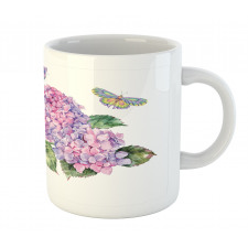 Hydrangea Leaves Mug