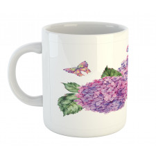 Hydrangea Leaves Mug