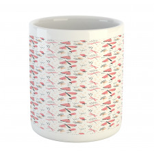 Dashes Dragonflies Mug