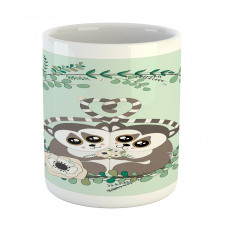 Exotic Wild Monkey Botanical Mug