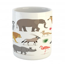 Tropic Creatures Graphic Mug