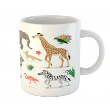 Tropic Creatures Graphic Mug