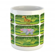 Animals Jungle Fun Mug