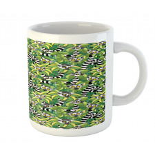 Exotic Jungle Monkey Graphic Mug