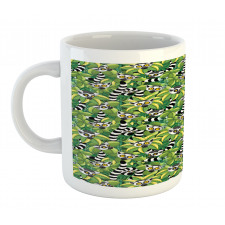 Exotic Jungle Monkey Graphic Mug