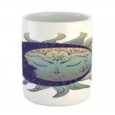 Boho Sun and Crescent Mug