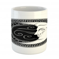 Occult Look Crescent Mug