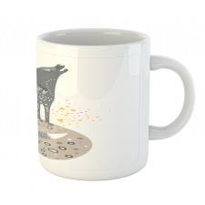 Howling Wolf Planet Mug