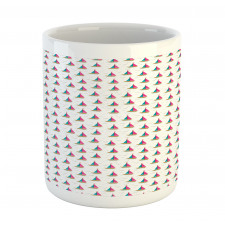 Colorful Boats Seagulls Mug