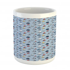 Sailboats Racing Swelling Mug