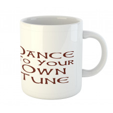 Tribal Dance Symbol Art Mug