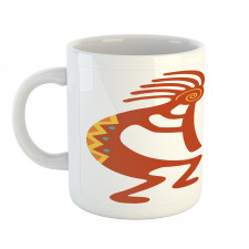 Tribal Dance Symbol Art Mug