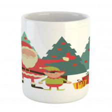 Santa Claus Little Man Presents Mug