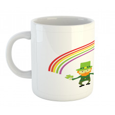 Leprechauns Under a Rainbow Mug