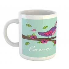 Valentines Love Flowers Mug