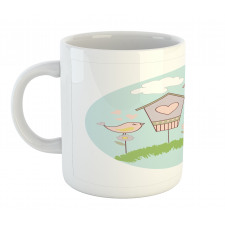 Meadow Flower Nest Cloud Mug