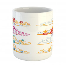 Golden Gemstones Tiaras Mug