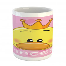 Princess Duck with Tiara Mug