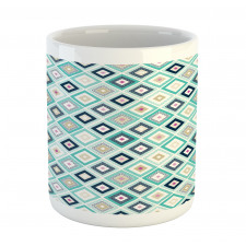 Dots Rhombus Diamond Mug