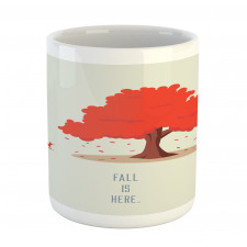 Fall is Here Animal and Tree Mug