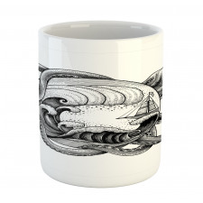 Abstract Octopus Mug