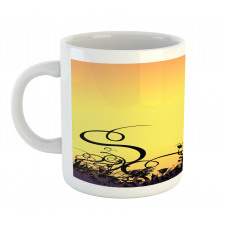 Ombre Sunset Botany Mug