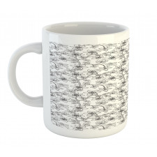 Graphic Branches Mug